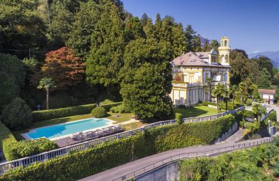 Historische villa te koop Baveno, Villa Barberis, Piemonte:  