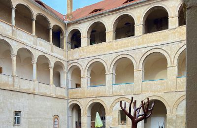 Slot til salg Štětí, Ústecký kraj, Indre gårdhave