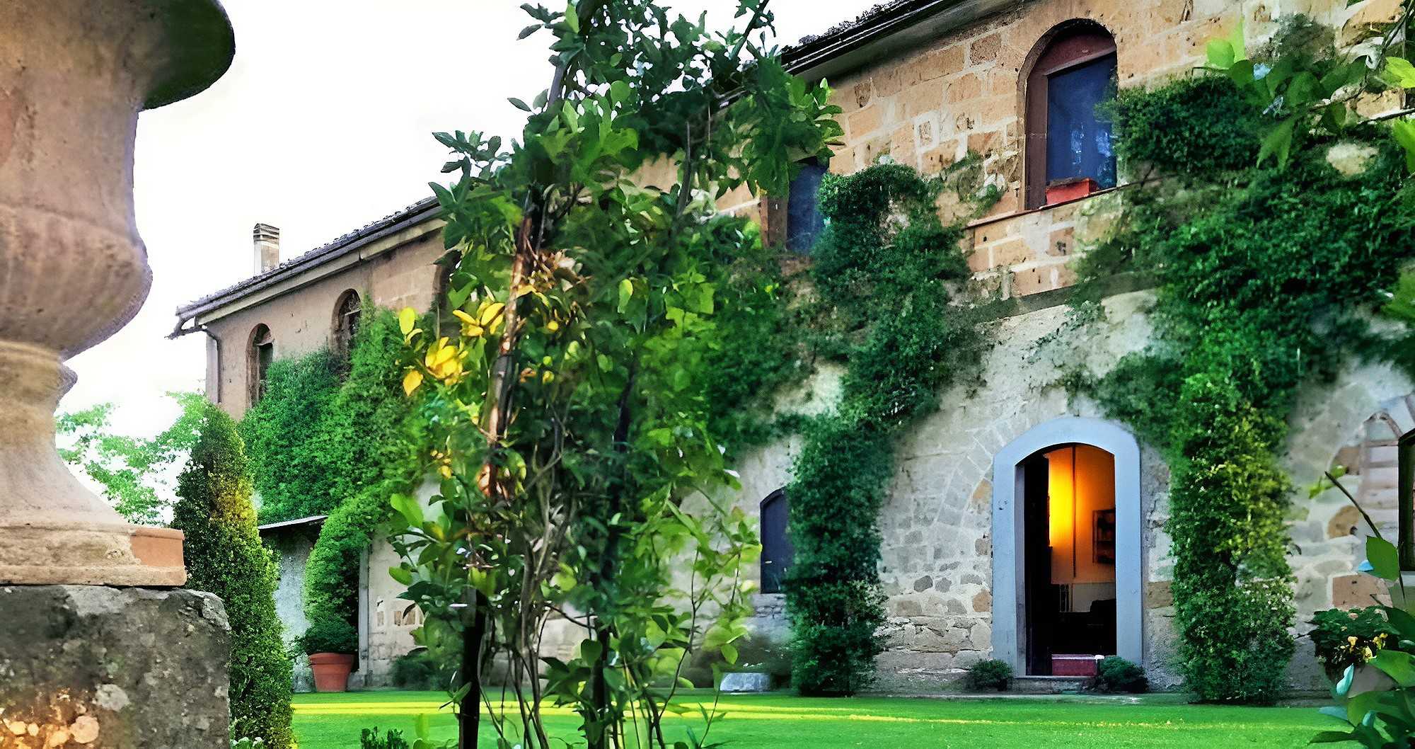 Billeder Karakteristisk historisk villa i Lazio med drømmeagtig have