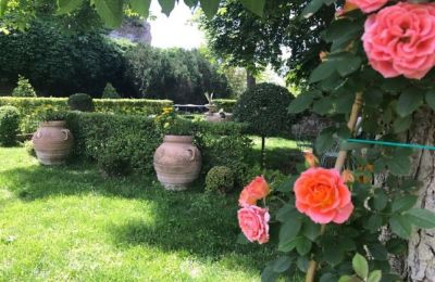 Historische Villa kaufen Latium:  Garten