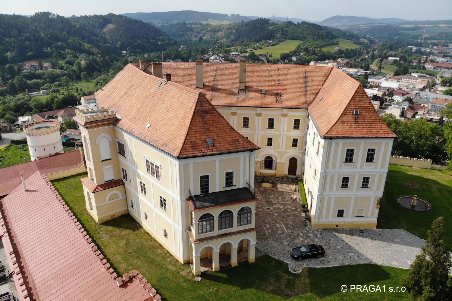 Images Renaissancekasteel in de regio Olomouc, Noord-Moravië