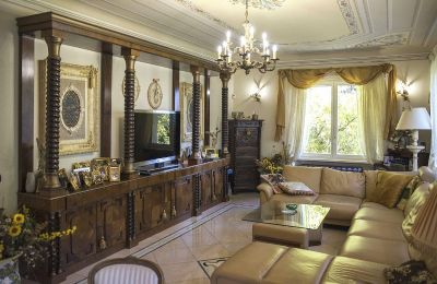 Historisk villa till salu 28838 Stresa, Piemonte:  Vardagsrum