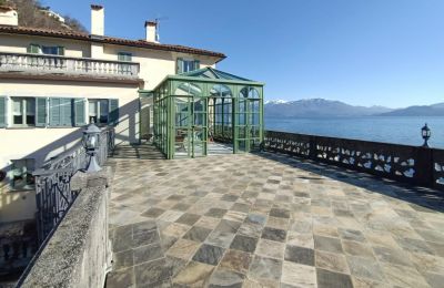 Historische Villa kaufen 28824 Oggebbio, Piemont:  Terrasse