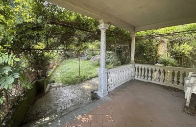 Historische Villa kaufen 28824 Oggebbio, Piemont:  Terrasse