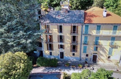 Historische Villa kaufen 28824 Oggebbio, Piemont:  Drohne
