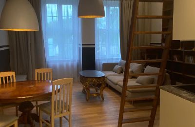 Kasteel appartement te koop Lubiechowo, Pałac w Lubiechowie, województwo zachodniopomorskie:  Widok na salon