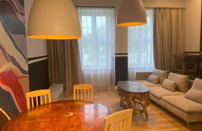 Kasteel appartement te koop Lubiechowo, Pałac w Lubiechowie, województwo zachodniopomorskie:  Widok na salon 