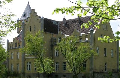 Schloss kaufen Dobrowo, Westpommern:  Rückansicht
