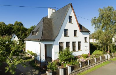 Historische Villa kaufen 55758 Sulzbach, Kirchstraße 12, Rheinland-Pfalz:  Blick von Osten auf Praxiseingang