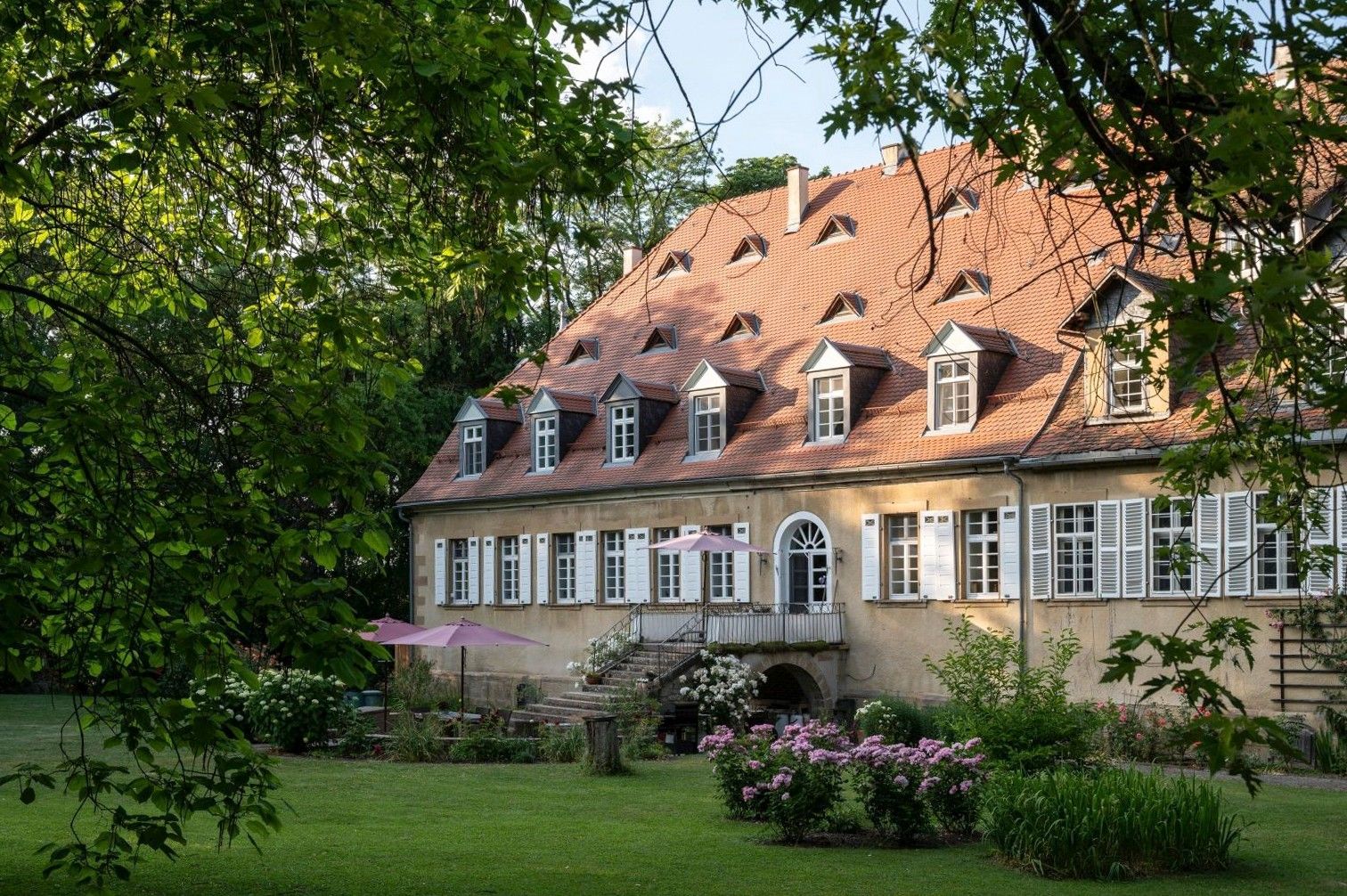 Billeder Barokslot i Baden-Württemberg, Tyskland