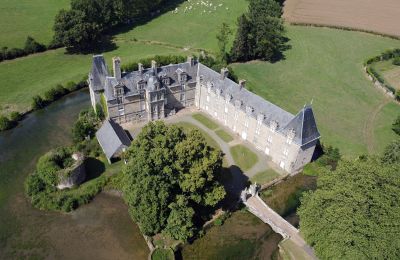 Slott till salu Le Mans, Pays de la Loire:  Drönare