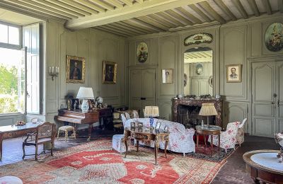 Slott til salgs Le Mans, Pays de la Loire, Oppholdsrom