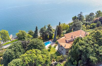 Historische Villa kaufen Belgirate, Piemont:  Aussicht