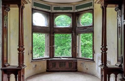 Villa Auerbach in Saalfeld, Thüringen, Fenster