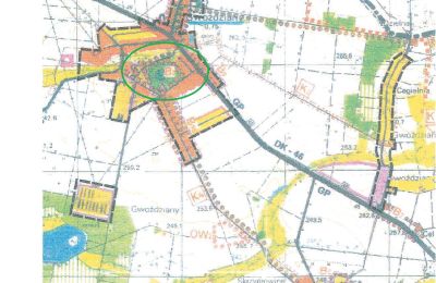 Kasteel te koop Gwoździany, Spółdzielcza 4a, województwo śląskie:  Plattegrond