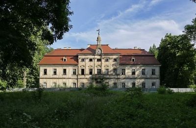 Schloss kaufen Grodziec, Niederschlesien, Vorderansicht