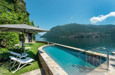 Historisk ejendom til salg Brienno, Lombardiet, Garden and Pool