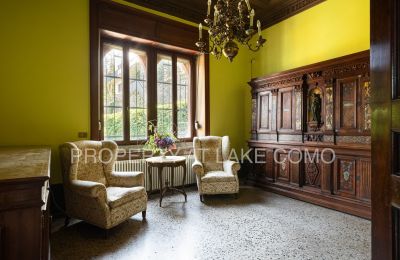 Historisk villa till salu Torno, Lombardiet	:  Living Room