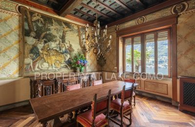 Historisk villa till salu Torno, Lombardiet	:  Dining Room
