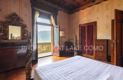 Historisk villa till salu Torno, Lombardiet	:  Bedroom