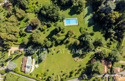 Historisk villa til salg Griante, Lombardiet, Drone