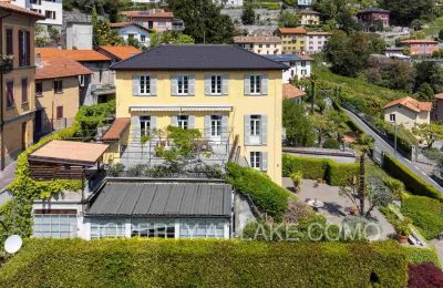 Charakterimmobilien, Villa mit Seeblick und Terrasse in Bestlage von Cernobbio