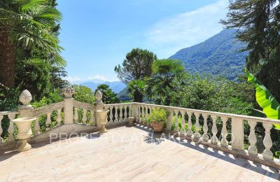 Historisk villa til salg Dizzasco, Lombardiet, Terrasse