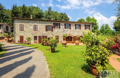 Charakterimmobilien, Restauriertes Landhaus mit 4 Ha Land bei Lucca