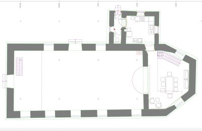 Kirke til salg 78591 Durchhausen, Vordere Kirchgasse  6, Baden-Württemberg, Entwurf Wohnung Chor EG