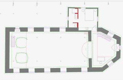 Kirke til salg 78591 Durchhausen, Vordere Kirchgasse  6, Baden-Württemberg, Entwurf Wohnung Sakristei OG