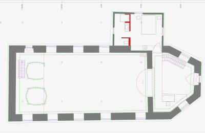 Kirche kaufen 78591 Durchhausen, Vordere Kirchgasse  6, Baden-Württemberg:  Entwurf Wohnung Sakristei OG