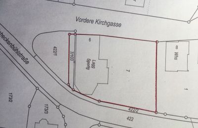 Kirke købe 78591 Durchhausen, Vordere Kirchgasse  6, Baden-Württemberg:  Plan over stedet