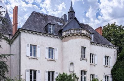 Schloss kaufen Châteauroux, Zentrum-Loiretal:  Rückansicht