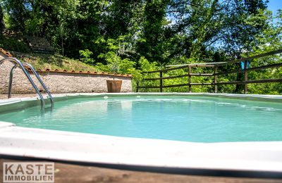 Lantgård till salu Pescaglia, Toscana:  Pool