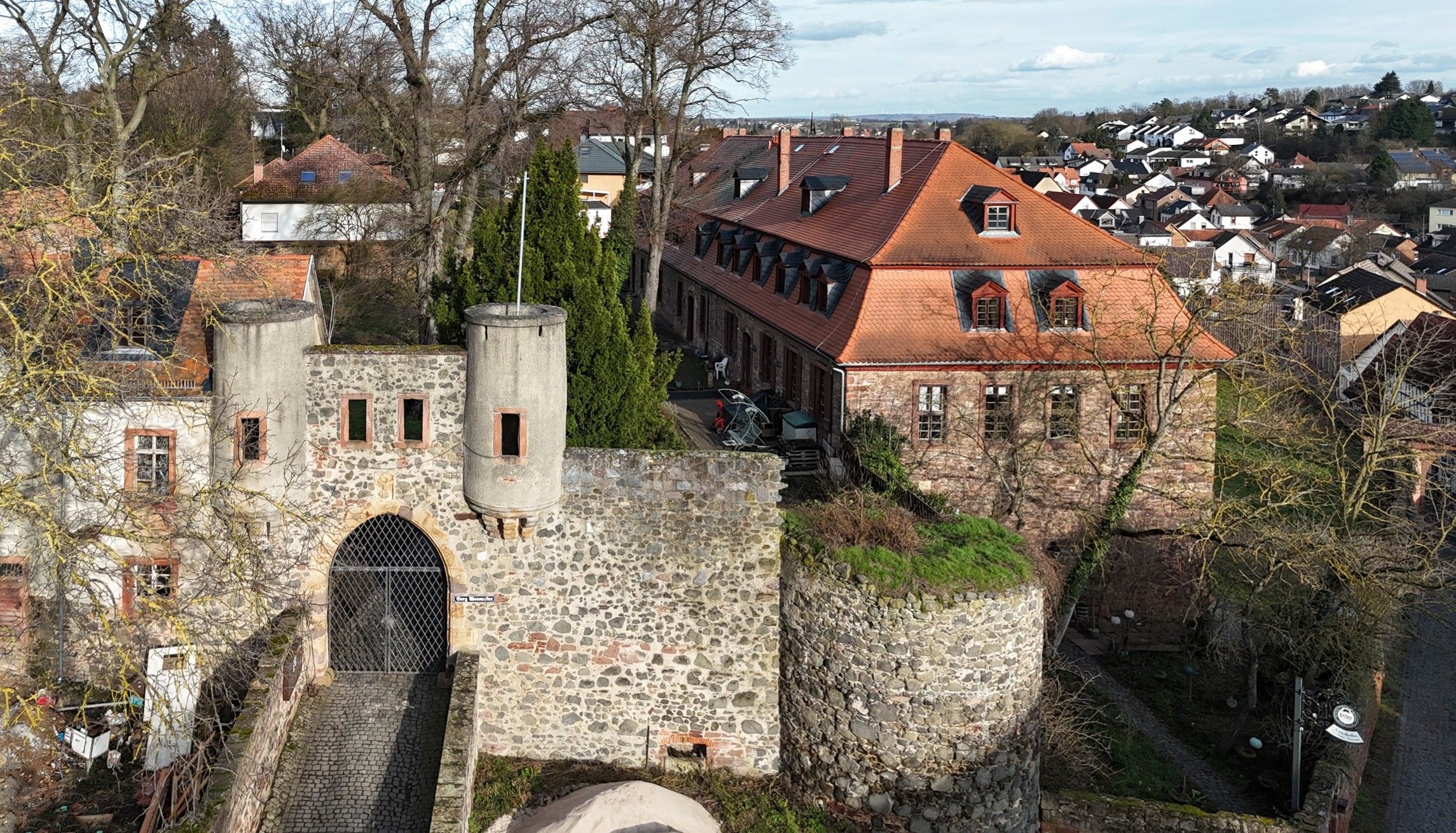 Billeder Slot i Hessen, nær Frankfurt am Main og Hanau