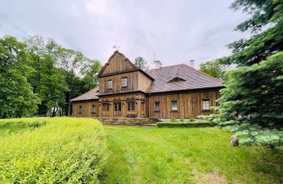Herregård til salg Paplin, Dwór w Paplinie, województwo mazowieckie, Bagudvendt