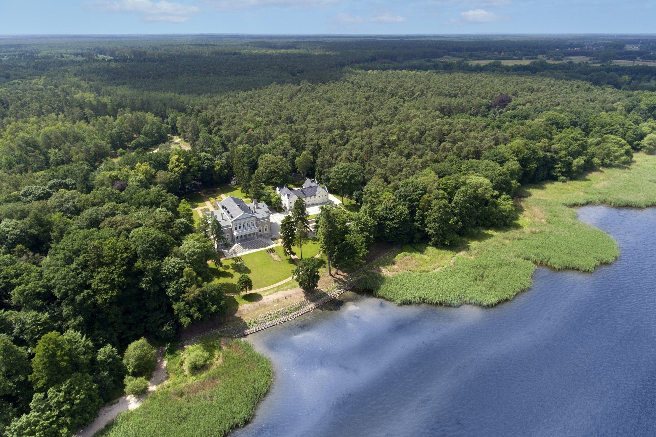Bilder Historisk luksusvilla med privat strand mellom Polen og Tyskland
