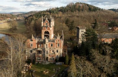 Ejendomme, Vigtigt slot i Schlesien, Polen-Tjekkiet-Tyskland