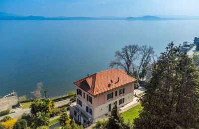 Historisk villa købe Belgirate, Piemonte:  Drone