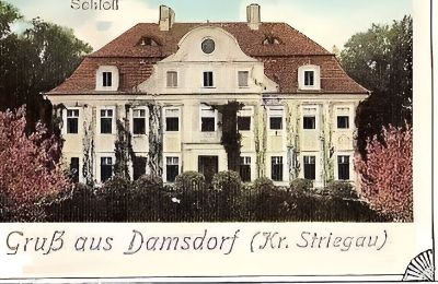 Herrenhaus/Gutshaus kaufen Damianowo, Niederschlesien, Historische Ansicht