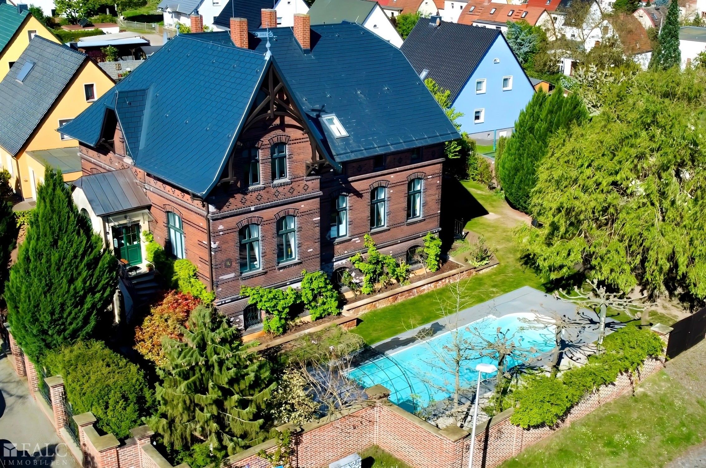 Bilder Historisk villa i Magdeburg, Sachsen-Anhalt, Centrala Tyskland