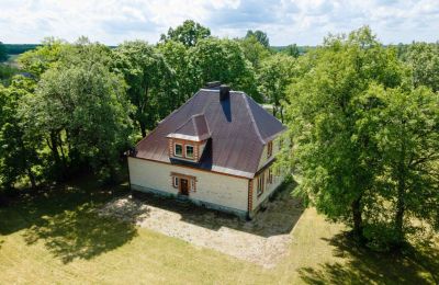 Historisk villa til salg Piaski, Wolności 19, województwo łódzkie, Dronefoto