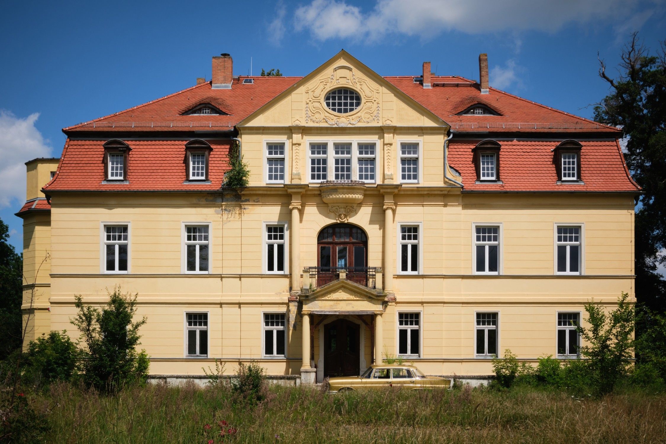 Bilder Herregård i det sentrale Tyskland nær Leipzig