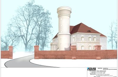 Slot til salg Osetno, Pałac w Osetnie, województwo dolnośląskie, Visualisering