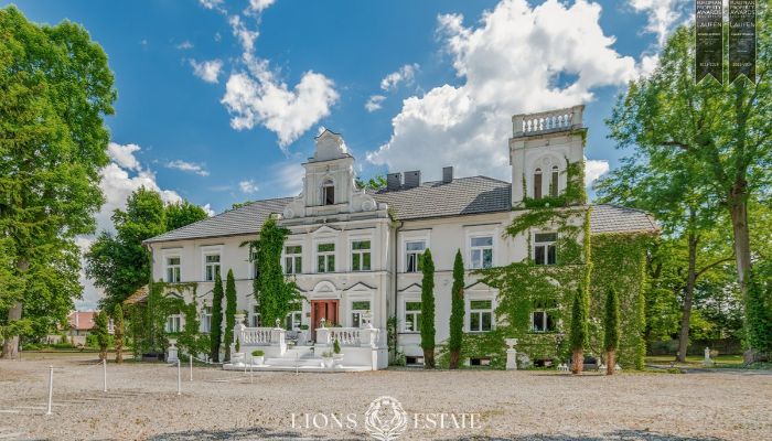 Herregård til salg Pstrokonie, województwo łódzkie,  Polen