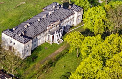 Herregård til salg Orłów-Parcel, województwo łódzkie, Dronefoto