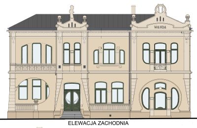Historisk villa kaufen Piotrków Trybunalski, Jarosława Dąbrowskiego 14, województwo łódzkie, Visualisering