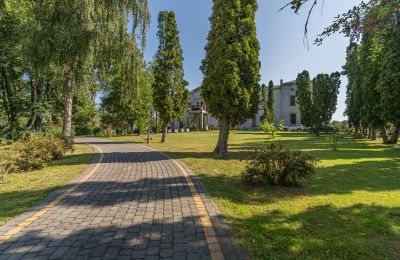 Slott til salgs Mgowo, Pałac w Mgowie, województwo kujawsko-pomorskie, Innkjørsel