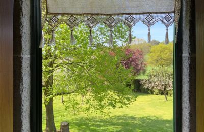 Landhus til salg Melide, Cabazás, Galicien, Vistas al jardín
