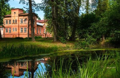 Herregård til salg Virķēni, Vidzeme, Dam/sø